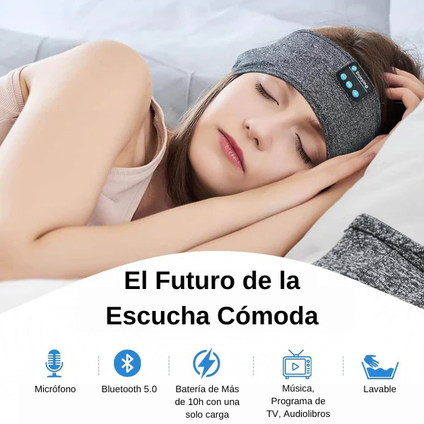 SueñoWave™ | Audífono Bluetooth para Dormir | Compra 1 y Lleva 2